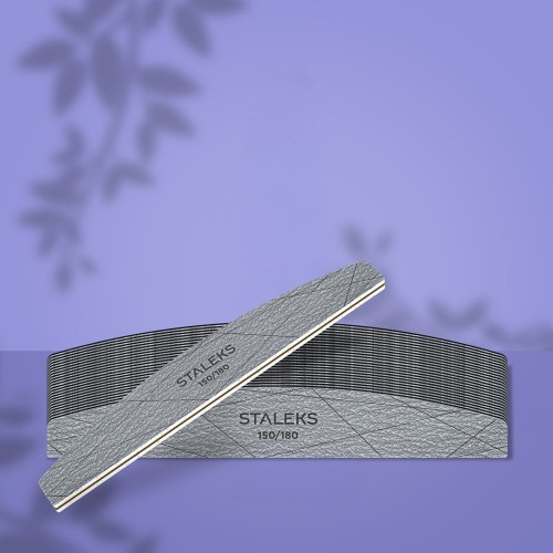 NEW Минерална пила луна Staleks Smart 40, грит 150/180 - NFS-40-150/180-25