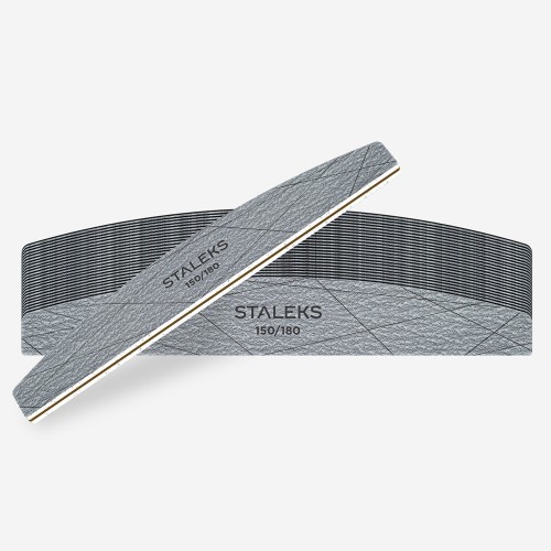 NEW Минерална пила луна Staleks Smart 40, грит 150/180 - NFS-40-150/180-25