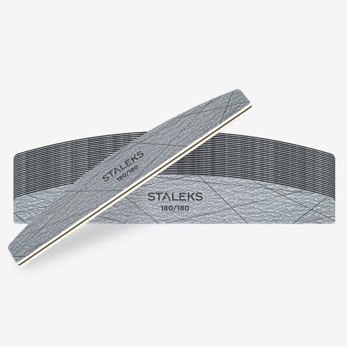 NEW Минерална пила луна Staleks Smart 40, грит 180/180 - NFS-40-180/180-25