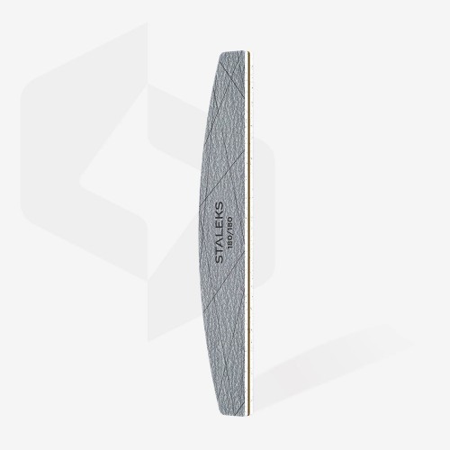 NEW Минерална пила луна Staleks Smart 40, грит 180/180 - NFS-40-180/180-25
