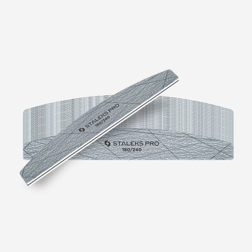 NEW Минерална пила луна Staleks Smart 40, грит 180/240 - NFS-40-180/240-25