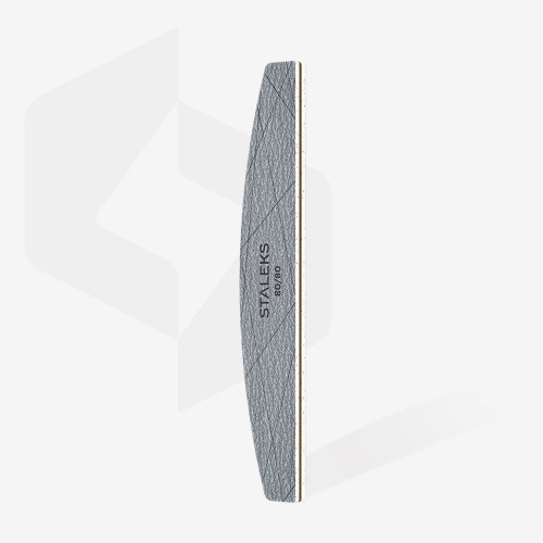 NEW Минерална пила луна Staleks Smart 40, грит 80/80 - NFS-40-80/80-25