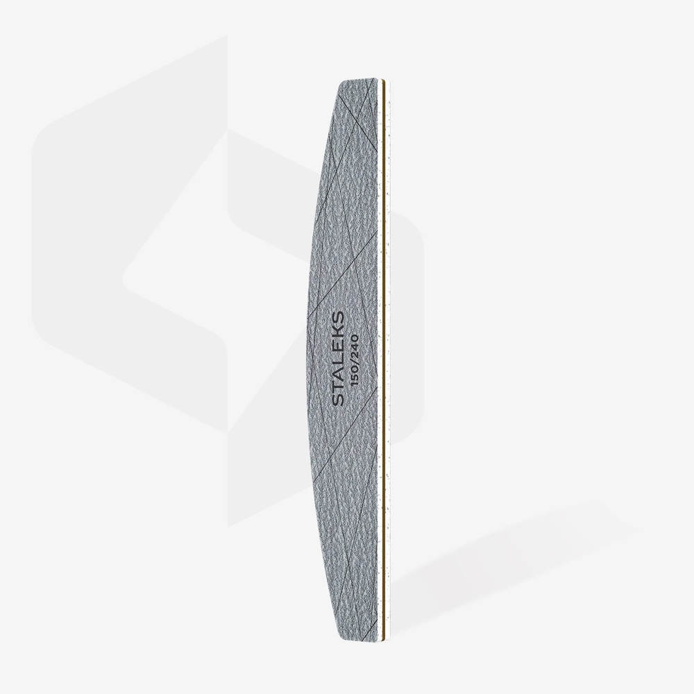 NEW Минерална пила луна Staleks Smart 40, грит 150/240 - NFS-40-150/240-25
