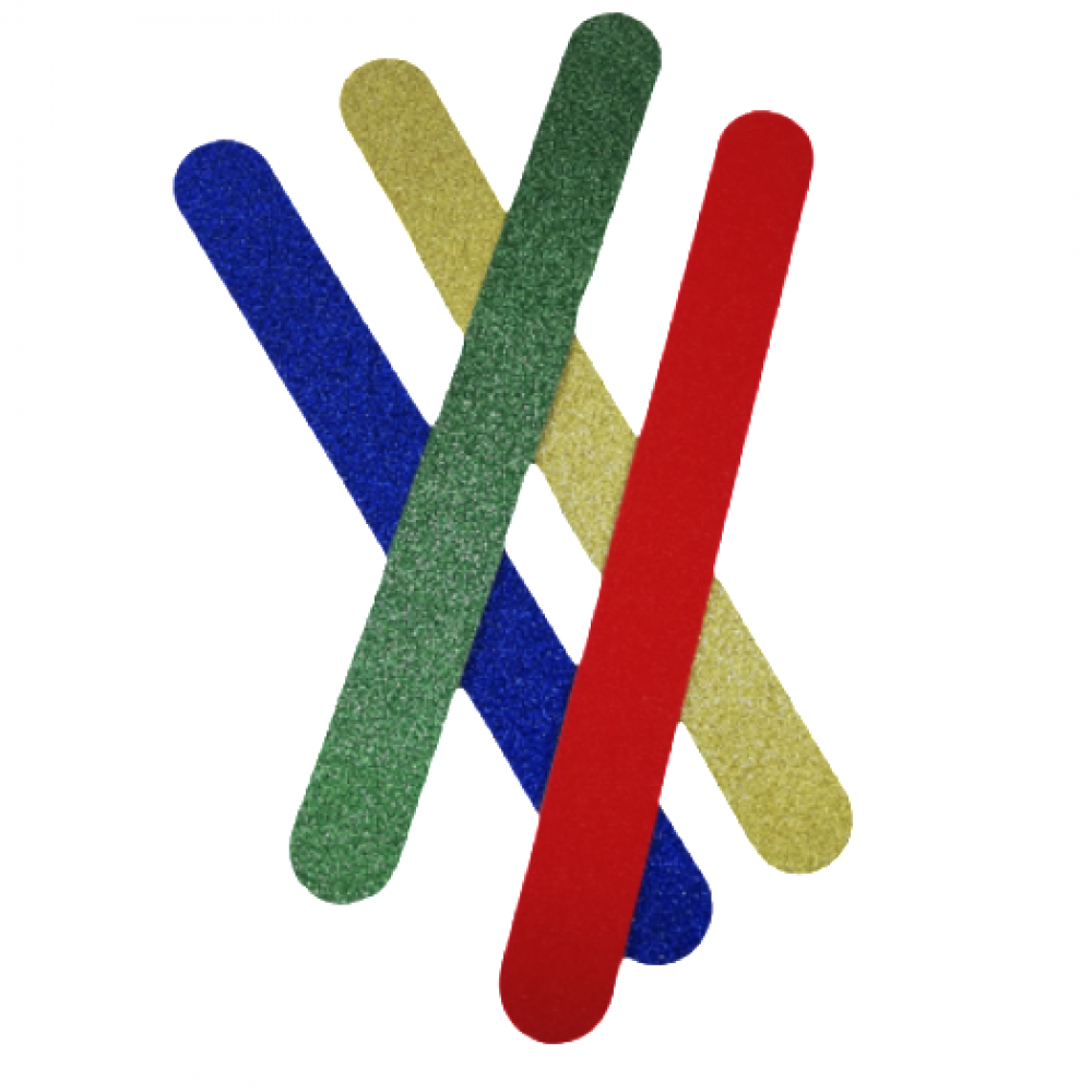 Пила - брокатена за естествени нокти