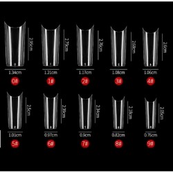 Типсове 100 броя в кутия без прагче-foto2