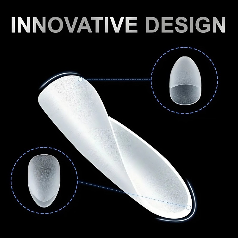 Гел Типсове "Бадем"-мат 300бр.