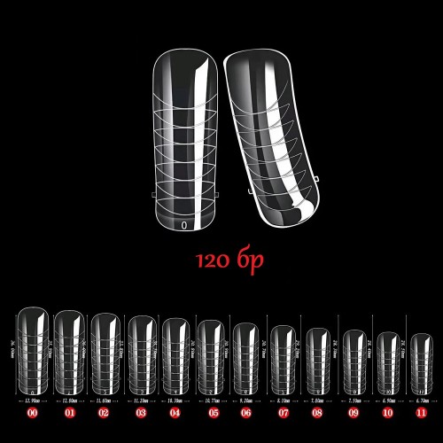 Горни форми Square – 120 бр.