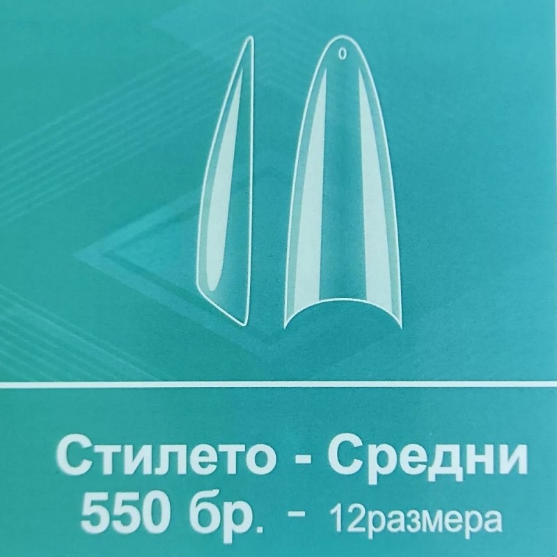 Soft-Нежни Гел Типсове PrettyZone- 550бр.