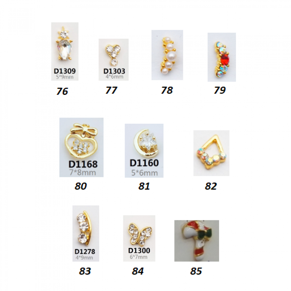 Бижута за маникюр 2020