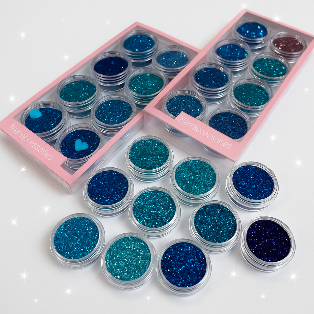 10 модела Декорации за маникюр в синьо 10 модела Декорации за маникюр в синьо