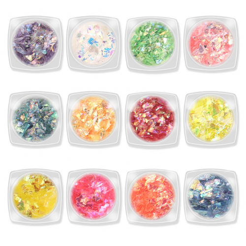 Стъклена хартия 12 цвята