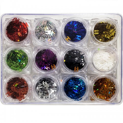 Декорация 12 цвята CHANEL