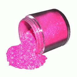 Ситен празничен розов брокат-foto3