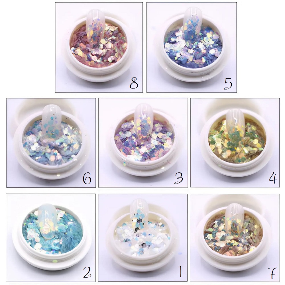 3D Русалка – Брокатени люспи за магическо вдъхновение