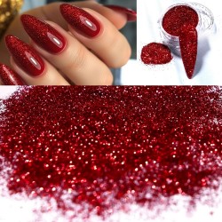 Холограмен ситен брокат ТСА - Червен Холограмен ситен брокат ТСА - Червен