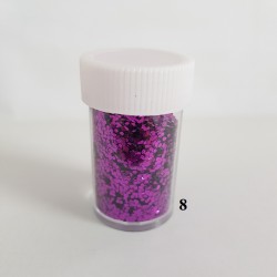 Едър брокат конфети 10 гр. - изберете цвят-foto10