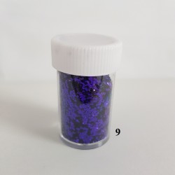 Едър брокат конфети 10 гр. - изберете цвят-foto11