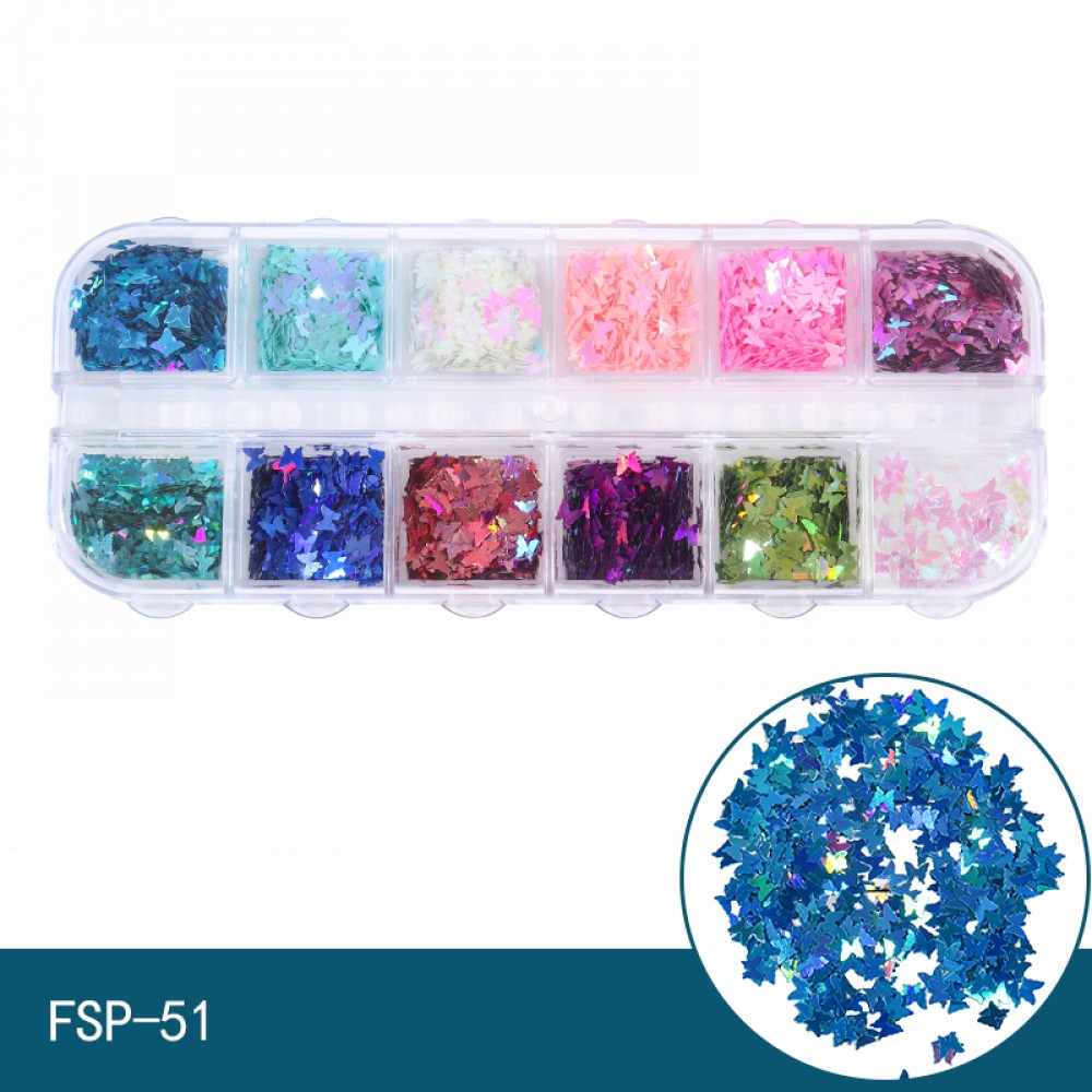 Декорация 12бр Пеперуди FSP-51