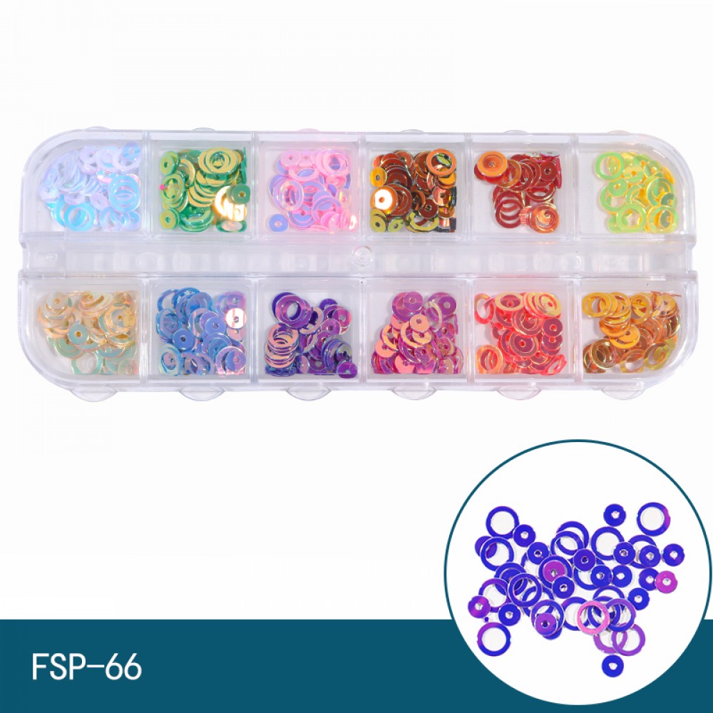 Декорация 12бр Кръгчета FSP-66