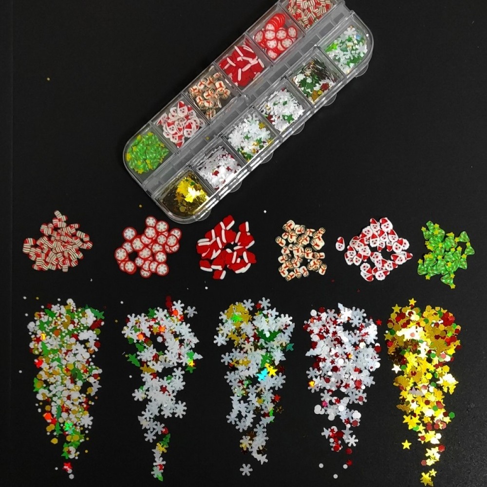 Декорация 12 модела Коледни FSP-99 Декорация 12 модела Коледни FSP-99