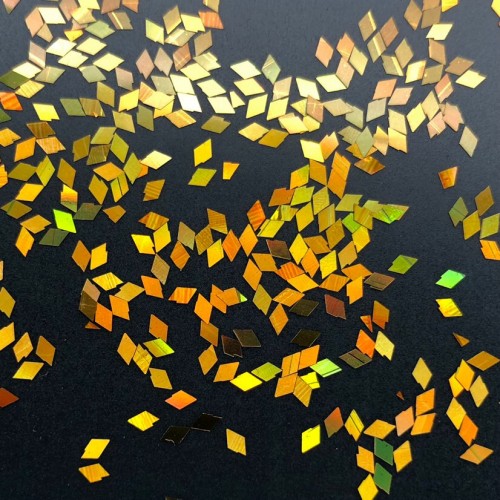 Конфети 09 златен ромб