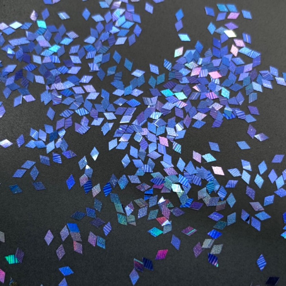 Конфети ромб син- 11 Конфети ромб син- 11