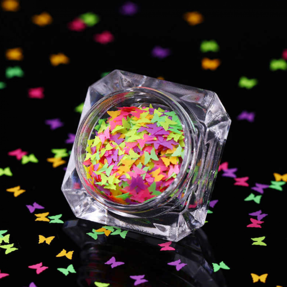 Конфети неонови пеперуди-избери цвят