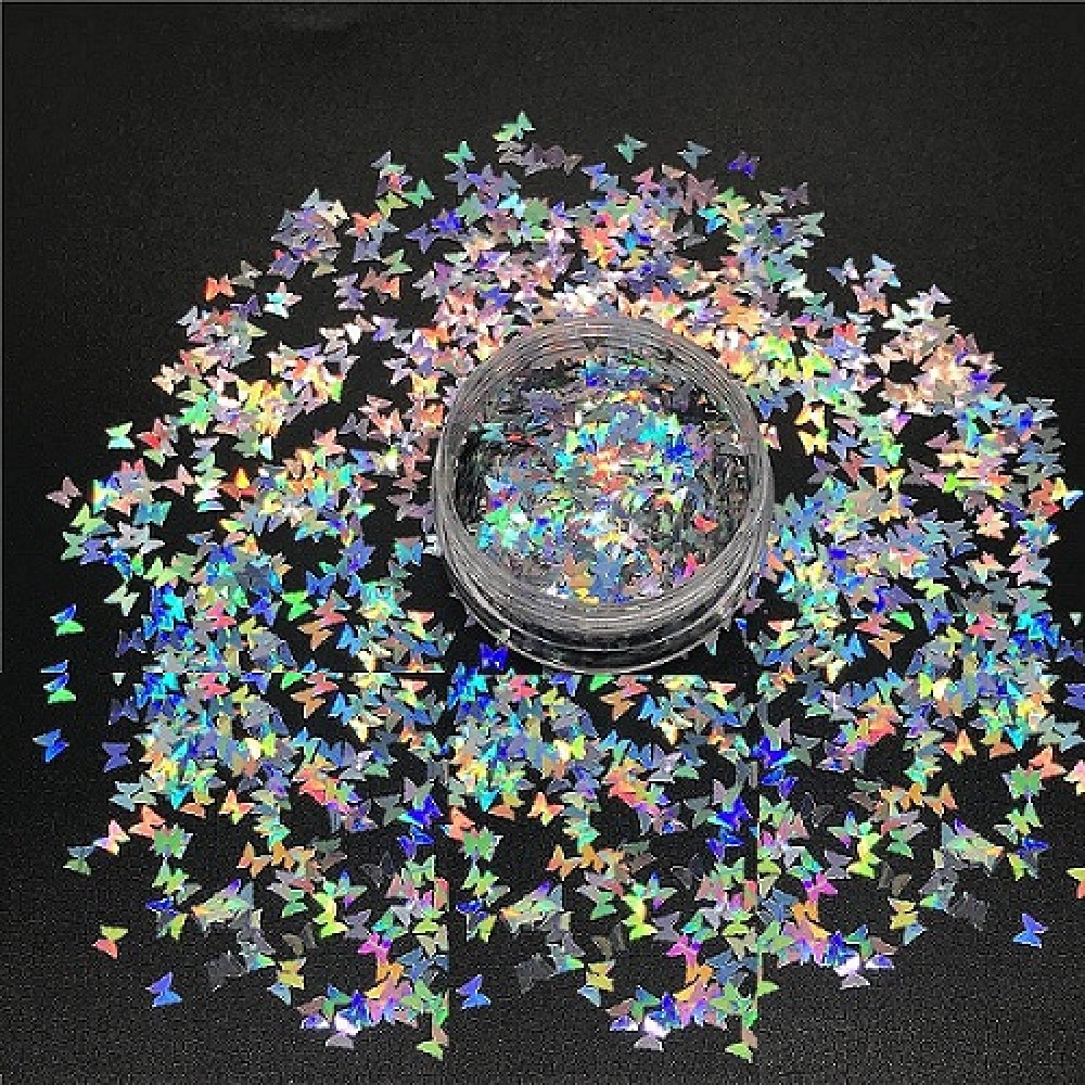 Конфети холограмни пеперуди-избери цвят Конфети холограмни пеперуди-избери цвят
