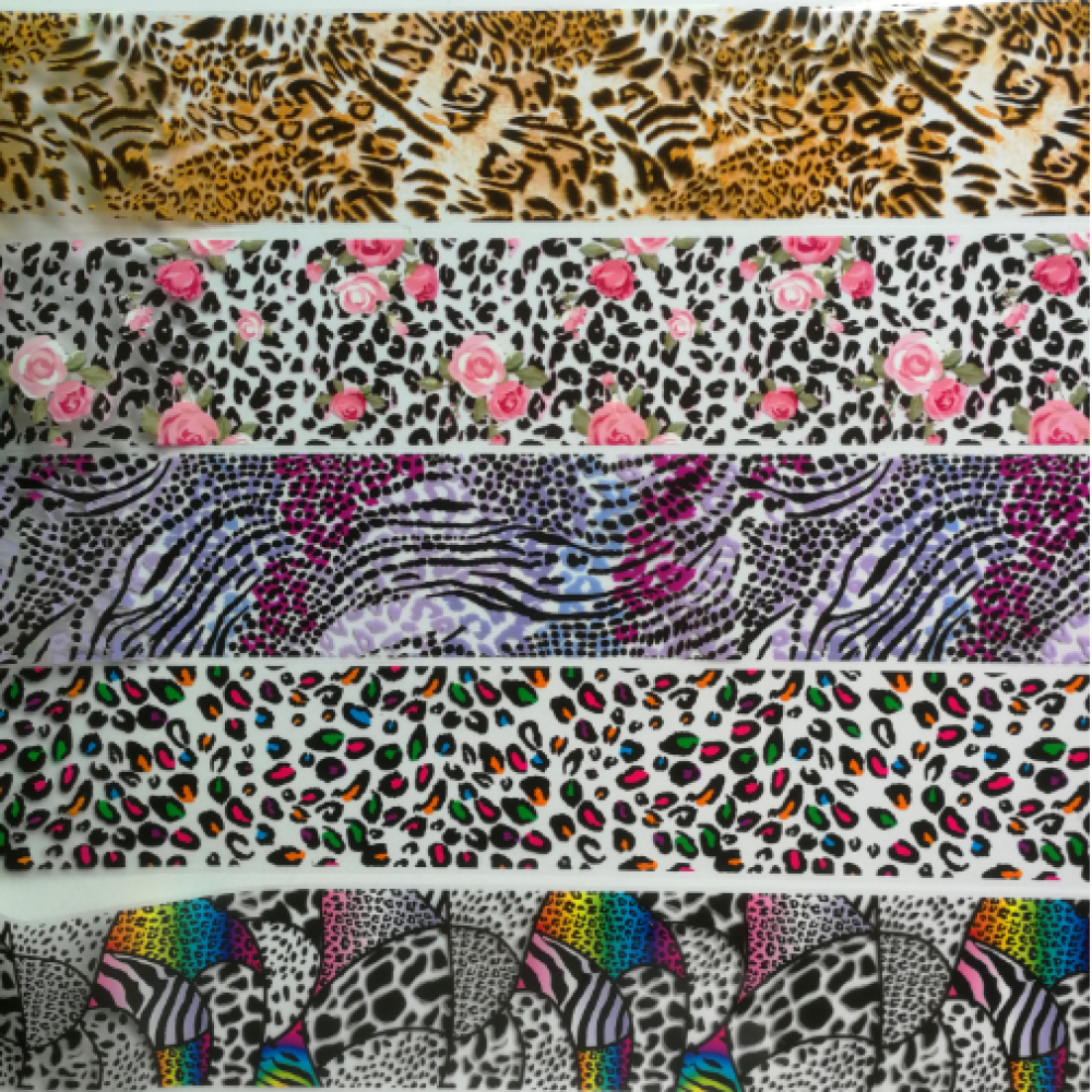 Сет 10 броя леопардово фолио