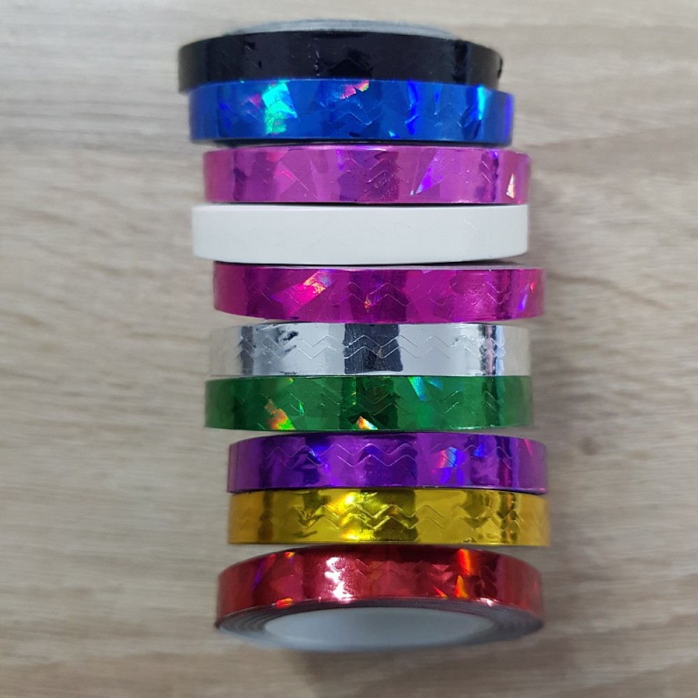 Лента фолио за декориране зиг-заг