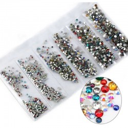 Кристали Дъга - Микс размери 1440бр AB07-foto3