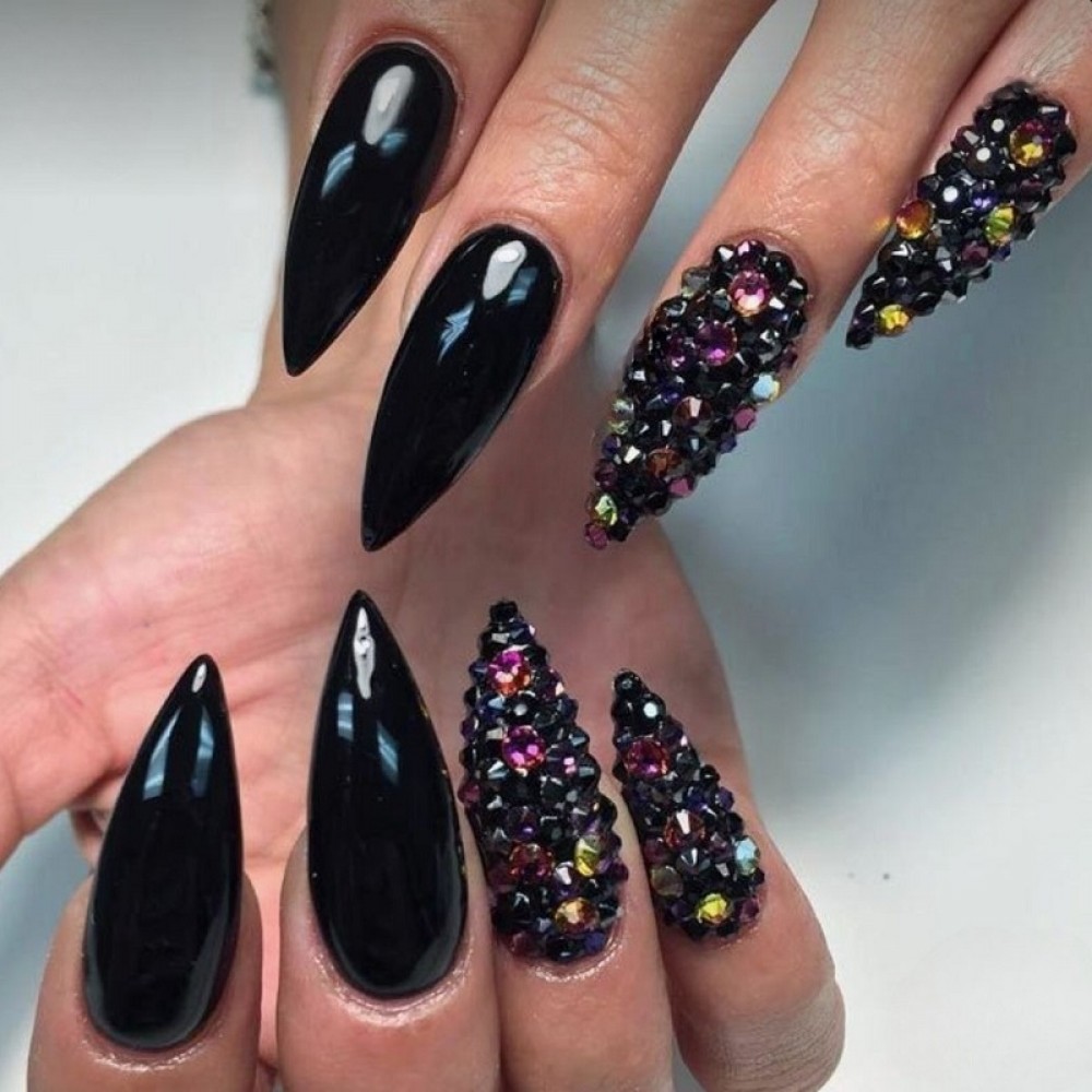 Кристали ефект Хамелеон - Микс размери 1440бр AB05