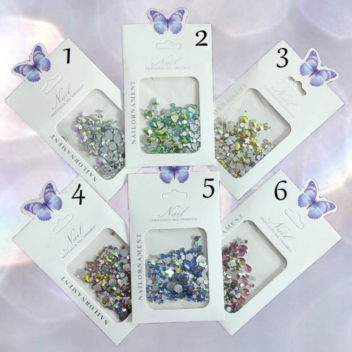 Огледални Декорации за маникюр - изберете цвят