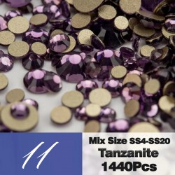 Кристали Микс размер-1440бр Различни цветове IL2427-foto12