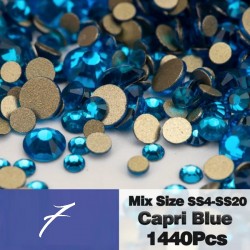 Кристали Микс размер-1440бр Различни цветове IL2427-foto8