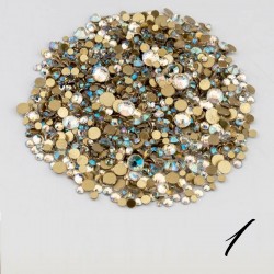 Кристали Secret Микс размер-1440бр Различни цветове IL2429-foto2