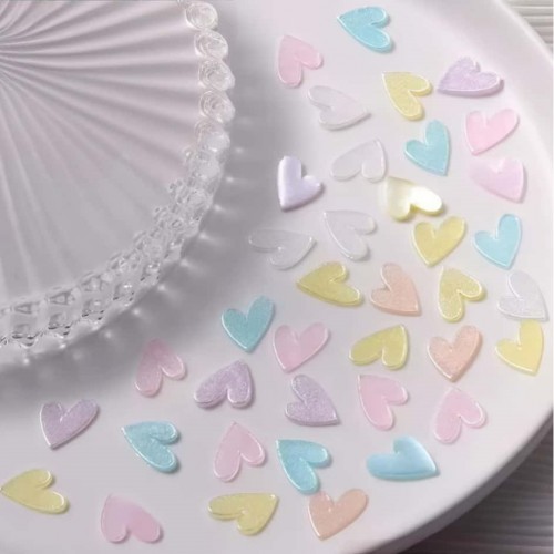 Акрилни сърца за декорация PIN165