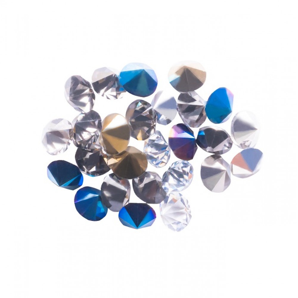 Микс цирконий - камъчета за декорации - 1440бр.