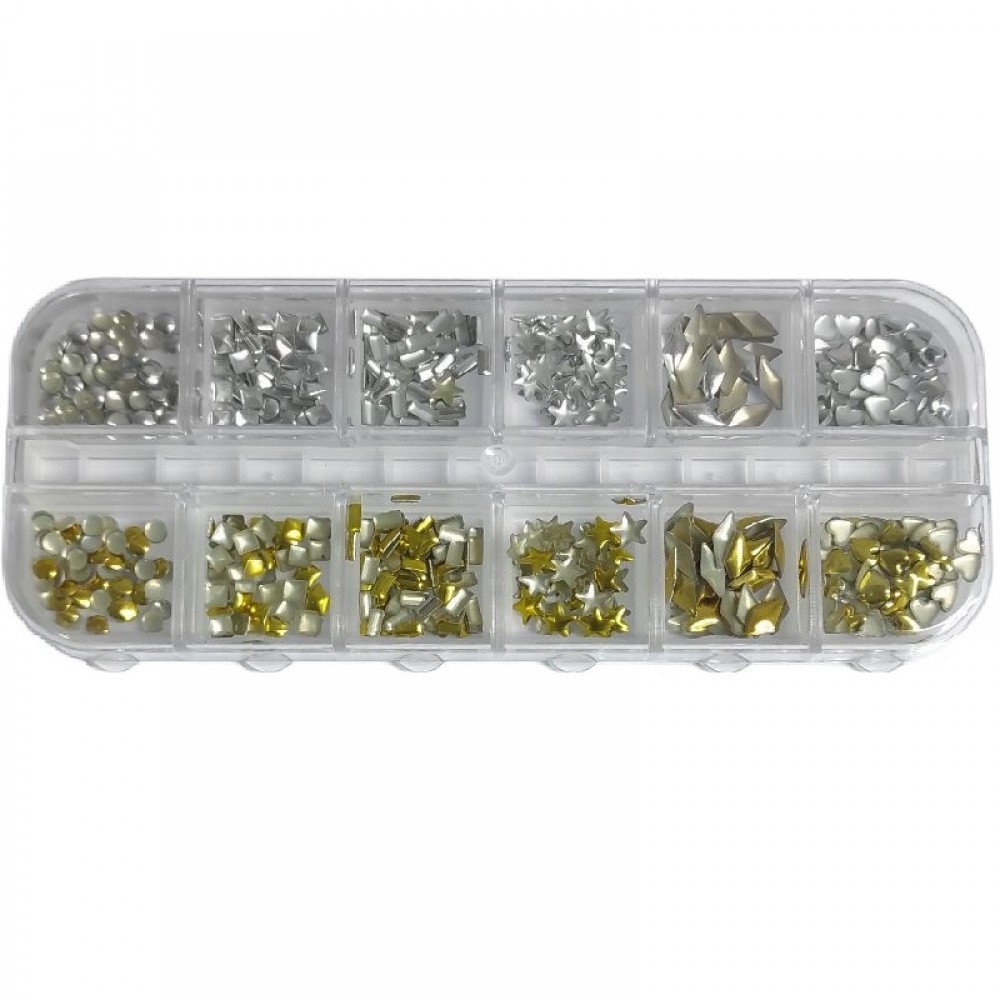 Златни и Сребърни декоративни елементи 12 вида