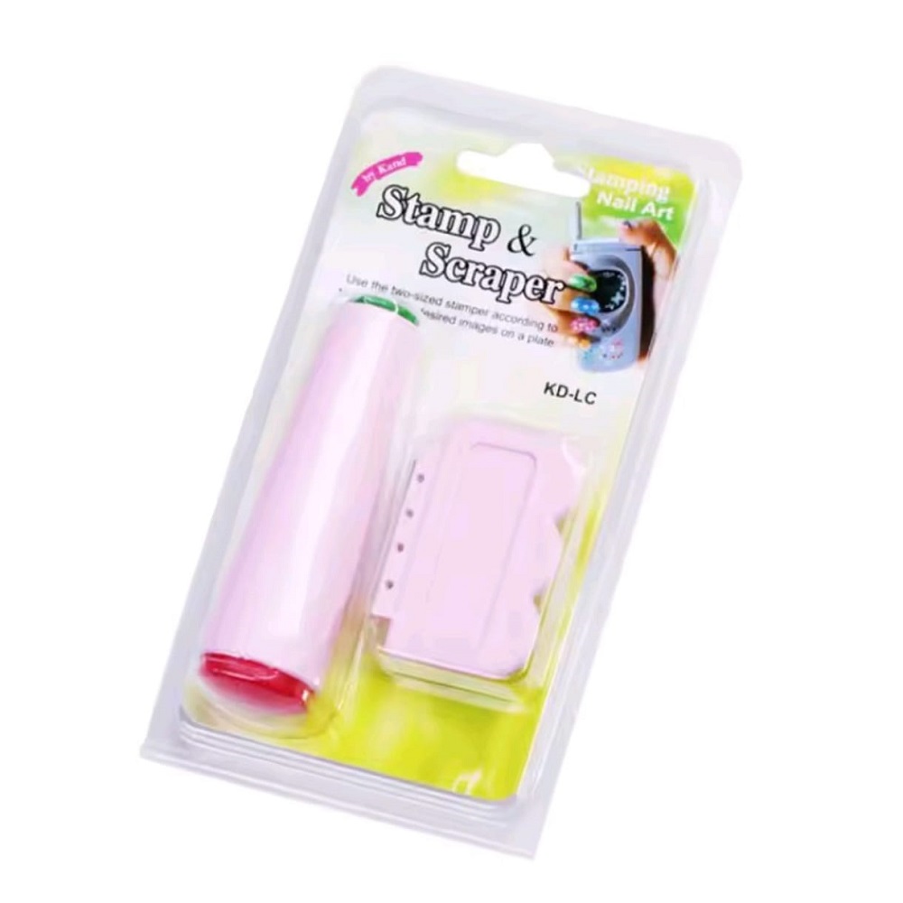 Двустранна щампа и Стъргалка PINK