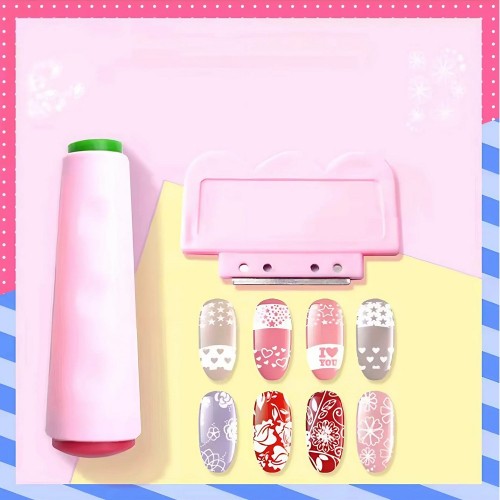Двустранна щампа и Стъргалка PINK