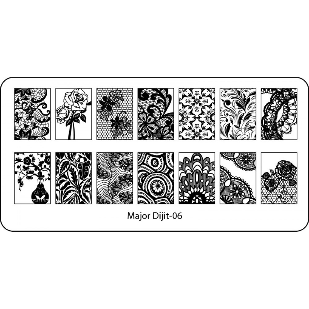 Пластина за печат Major Dijit изберете модел