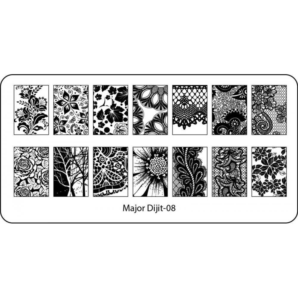 Пластина за печат Major Dijit изберете модел