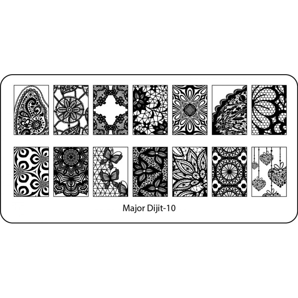 Пластина за печат Major Dijit изберете модел