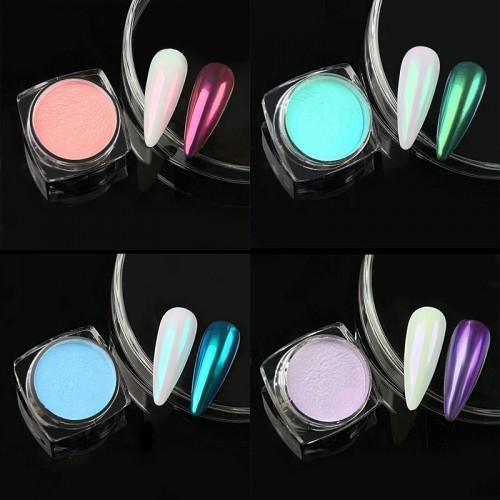 Комплект Магични Огледални Пудри 4бр. T08