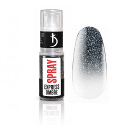 Express Омбре СПРЕЙ Kodi - 08 СребристоЧерен
