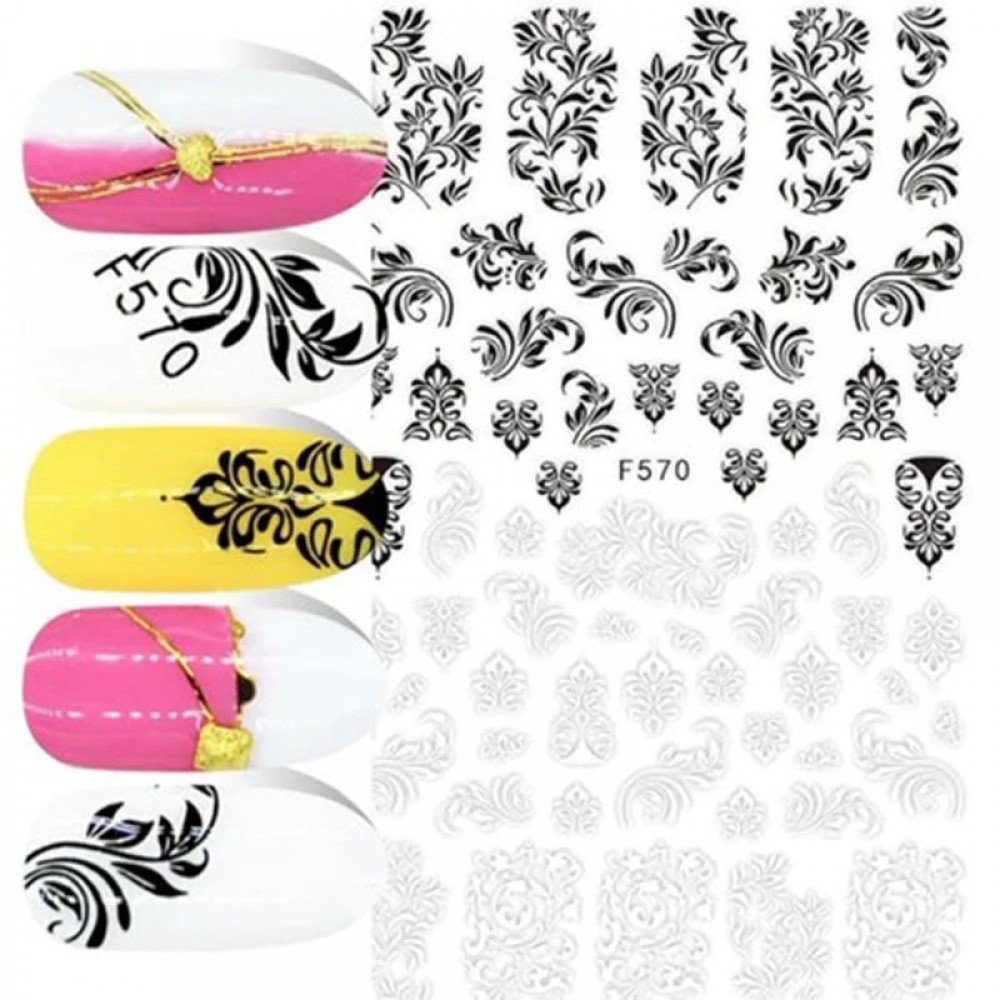 Стикери за нокти - F570