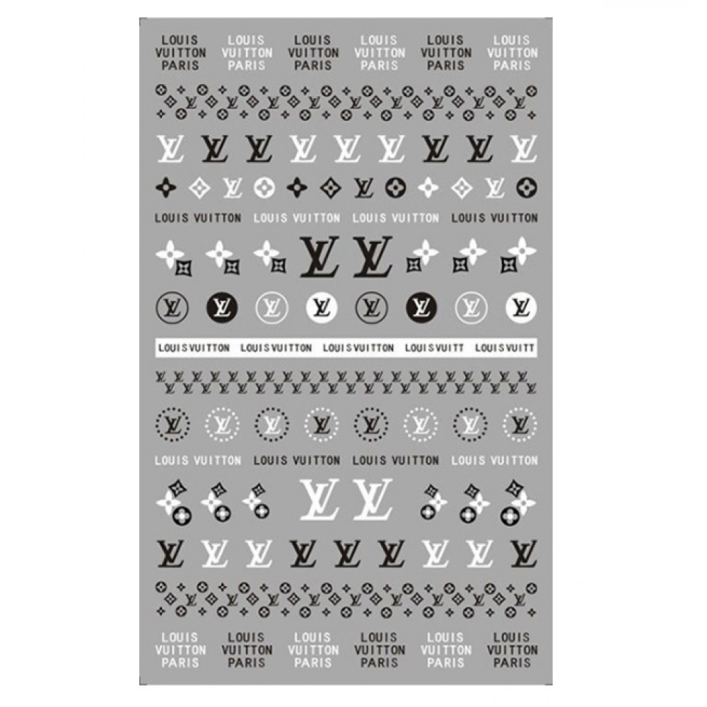 Стикери за маникюр марки-90Louis Vuitton
