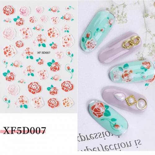 5D стикери Цветя серия XF