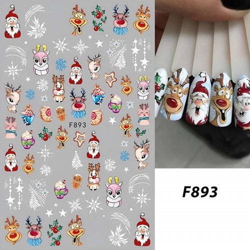 Коледни стикери F893